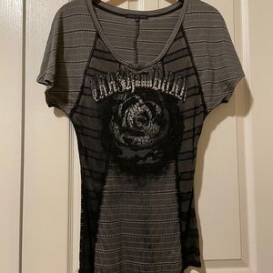 Crash & Burn tee- brand new without tags ***PLUS one free surprise item!***